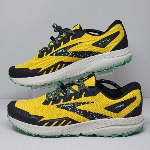 Brooks Trail Divide 4 Athletic Shoes Multicolor 110405-1D-752 Men's Size 9 New - Picture 3 of 10